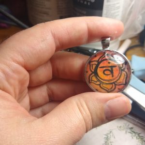 Sacral Chakra pendant