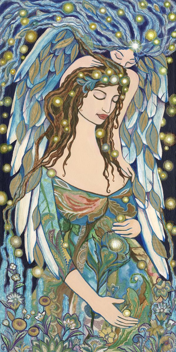 Healing Companion card print, glossy, 5x7 inch - Image 2